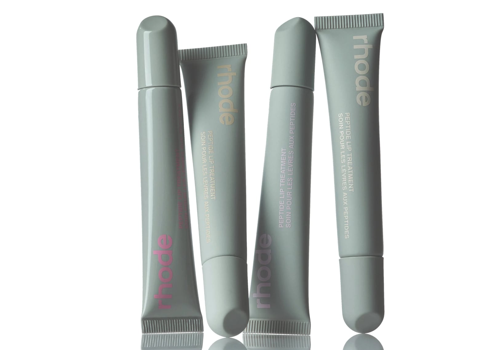 Peptide Lip Treatments All Four Scents Together