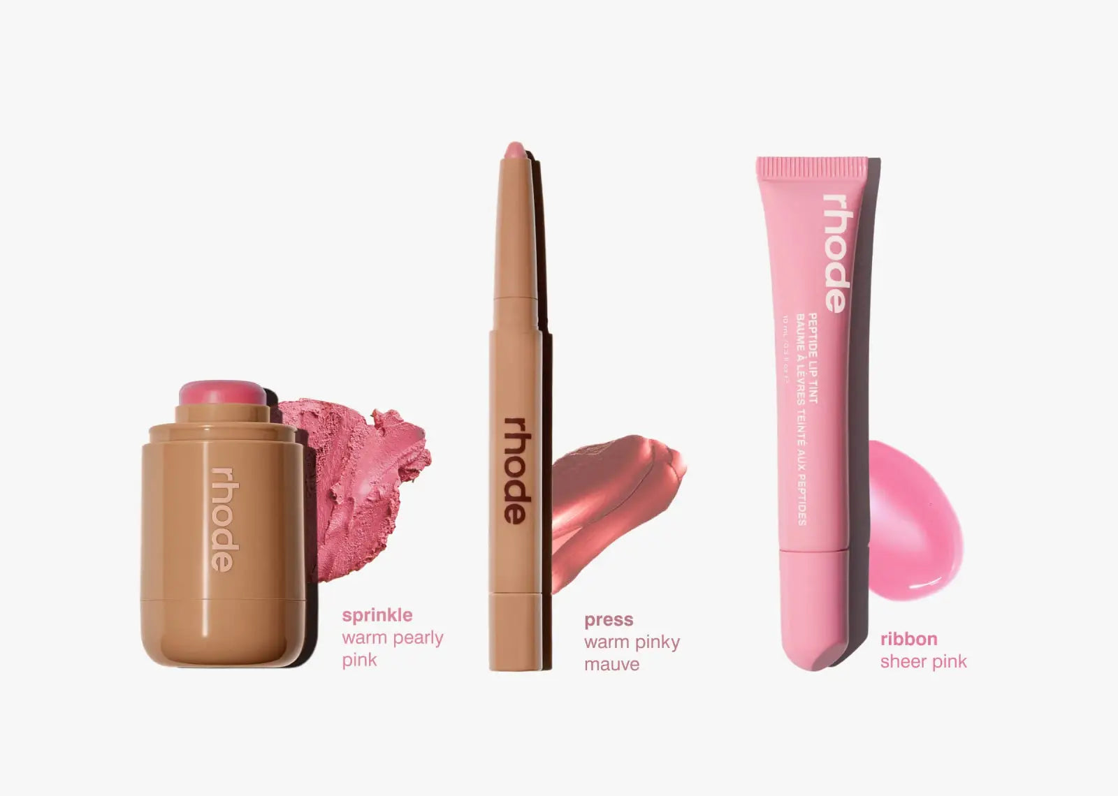The Pink Edit Blush Lip Trio