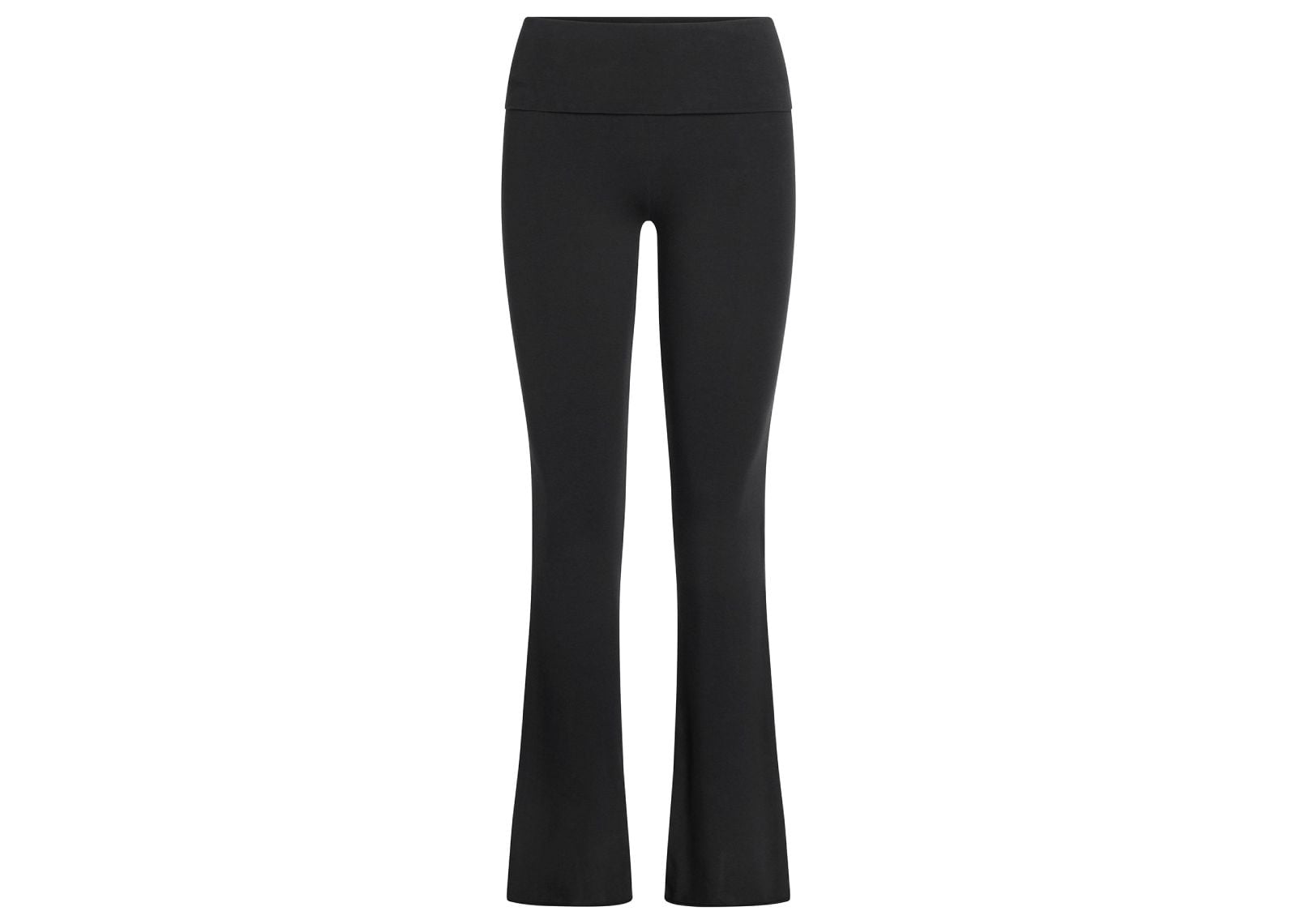Cotton Jersey Foldover Pant Soot