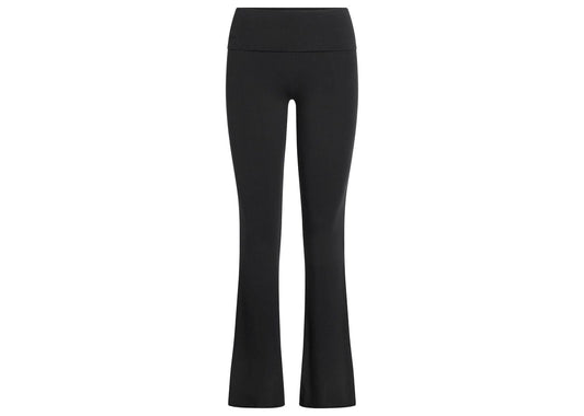 Cotton Jersey Foldover Pant Soot