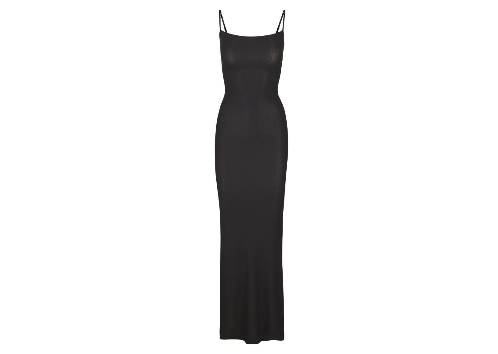 Soft Lounge Long Slip Dress Onyx