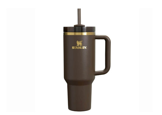 Chocolate Flowstate Quencher 40oz Tumbler Chocolate Gold