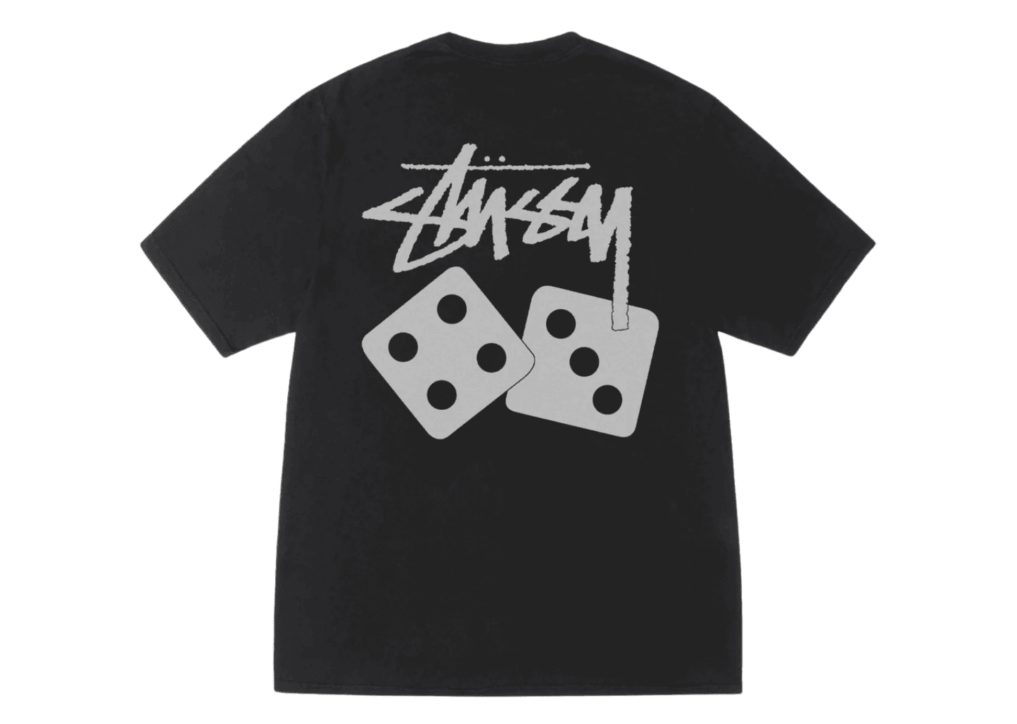 Stussy Dice Tee Pigment Dyed Black