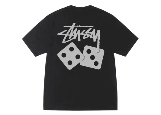 Stussy Dice Tee Pigment Dyed Black