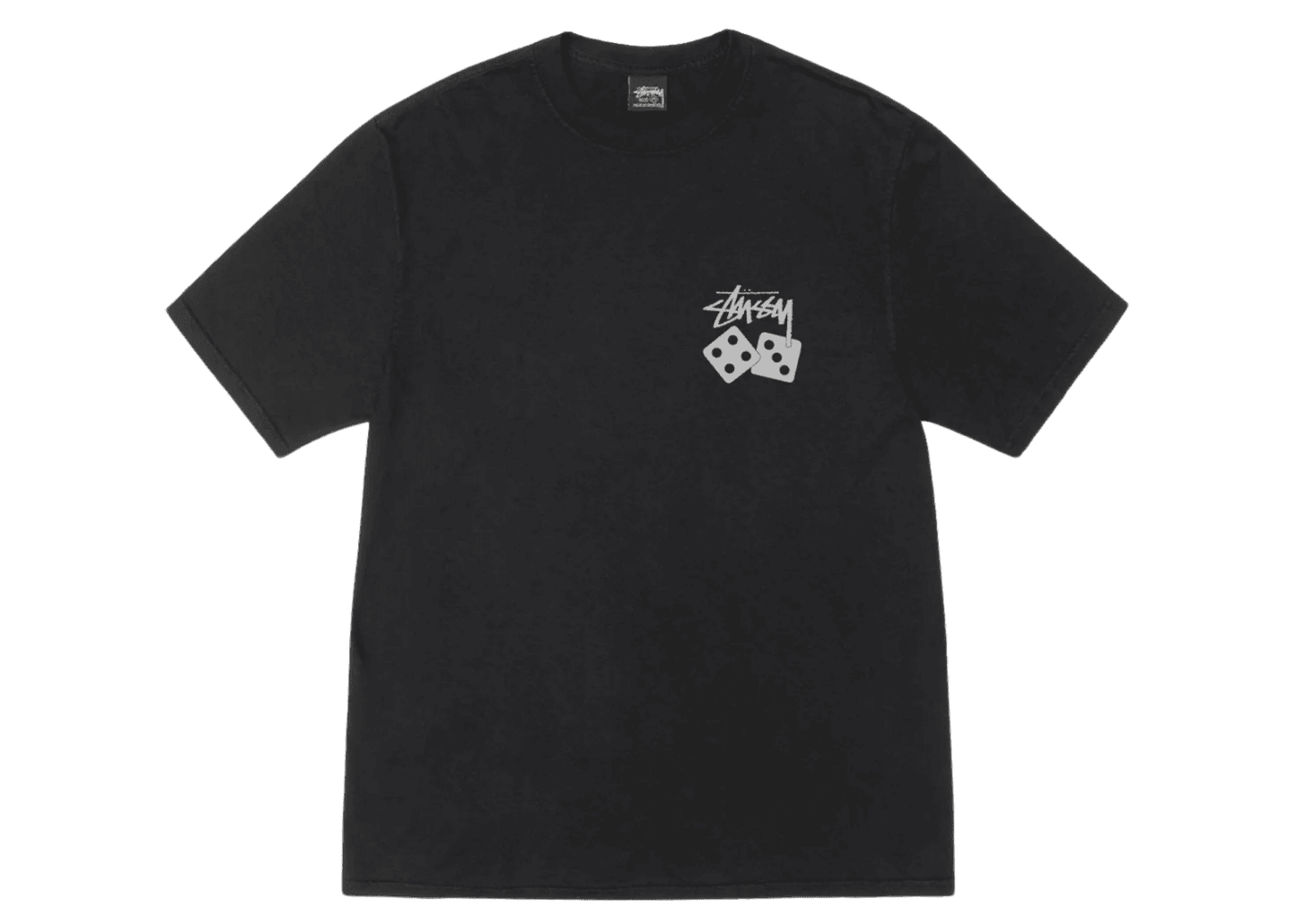 Stussy Dice Tee Pigment Dyed Black