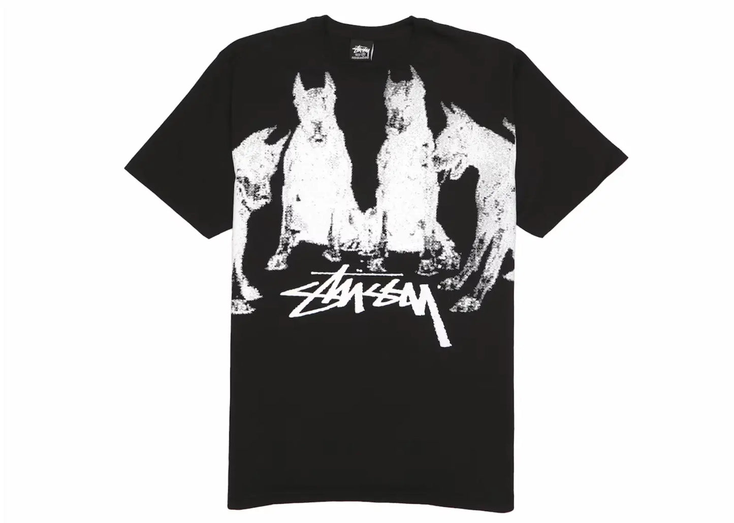 Stussy Doberman Tee Black