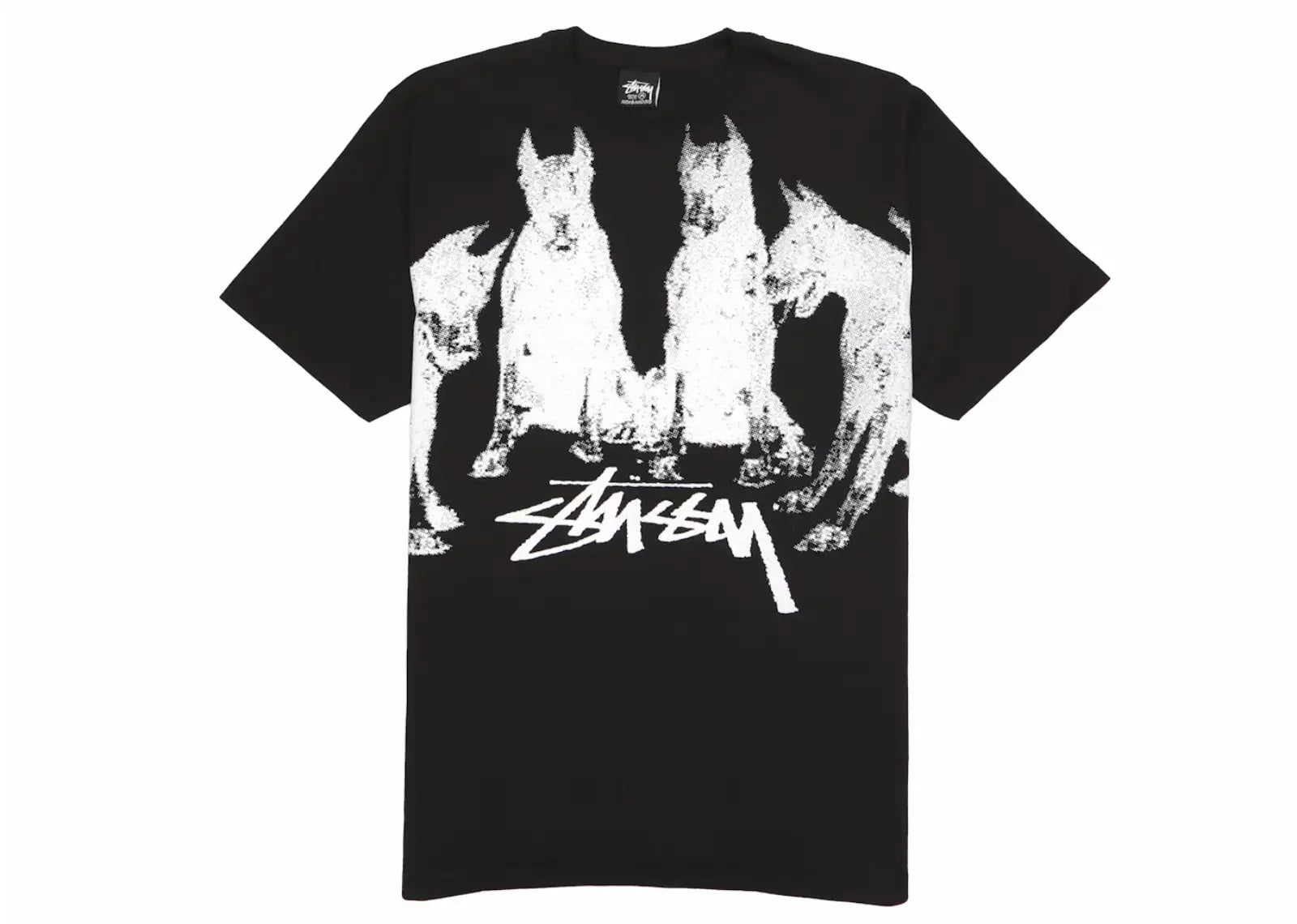 Stussy Doberman Tee Black