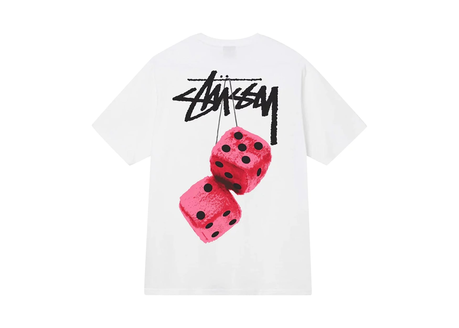 Fuzzy Dice Tee White