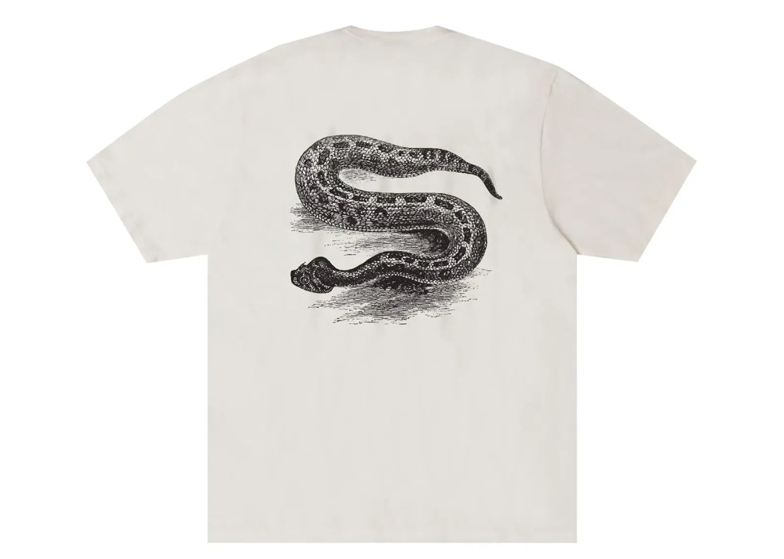 Stussy Serpent Tee Pigment Dyed Natural