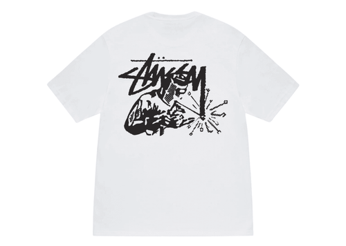 Stussy Welder Tee White