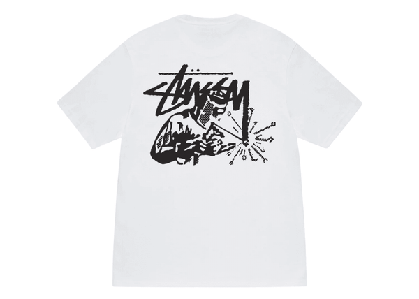 Stussy Welder Tee White