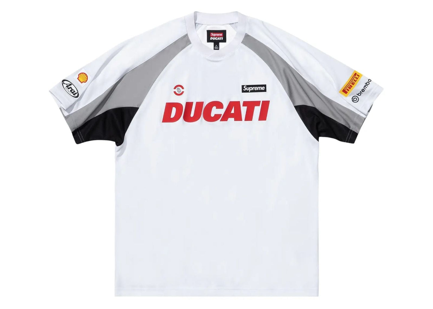 Ducati Soccer Jersey White
