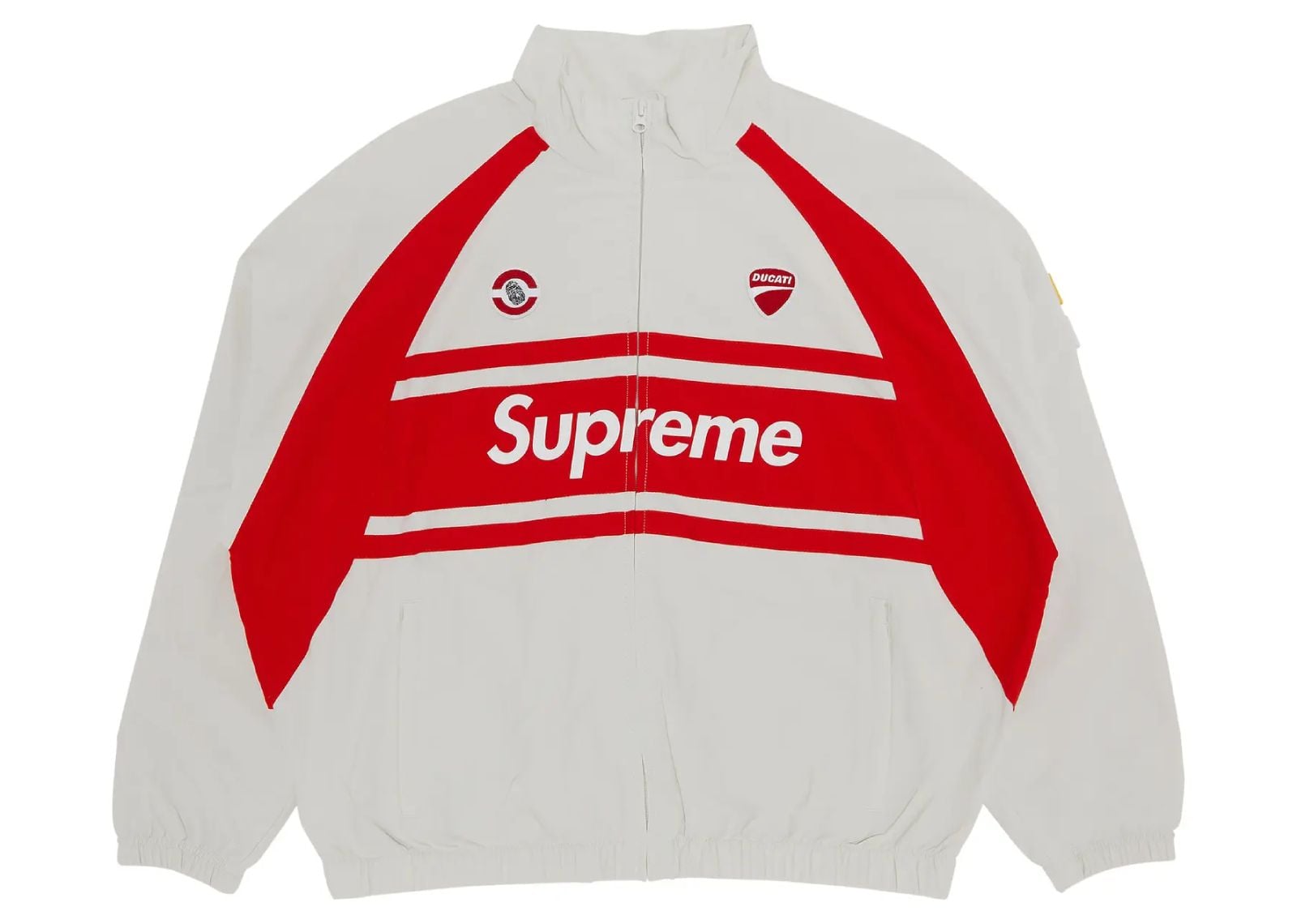 Ducati Track Jacket Light Grey
