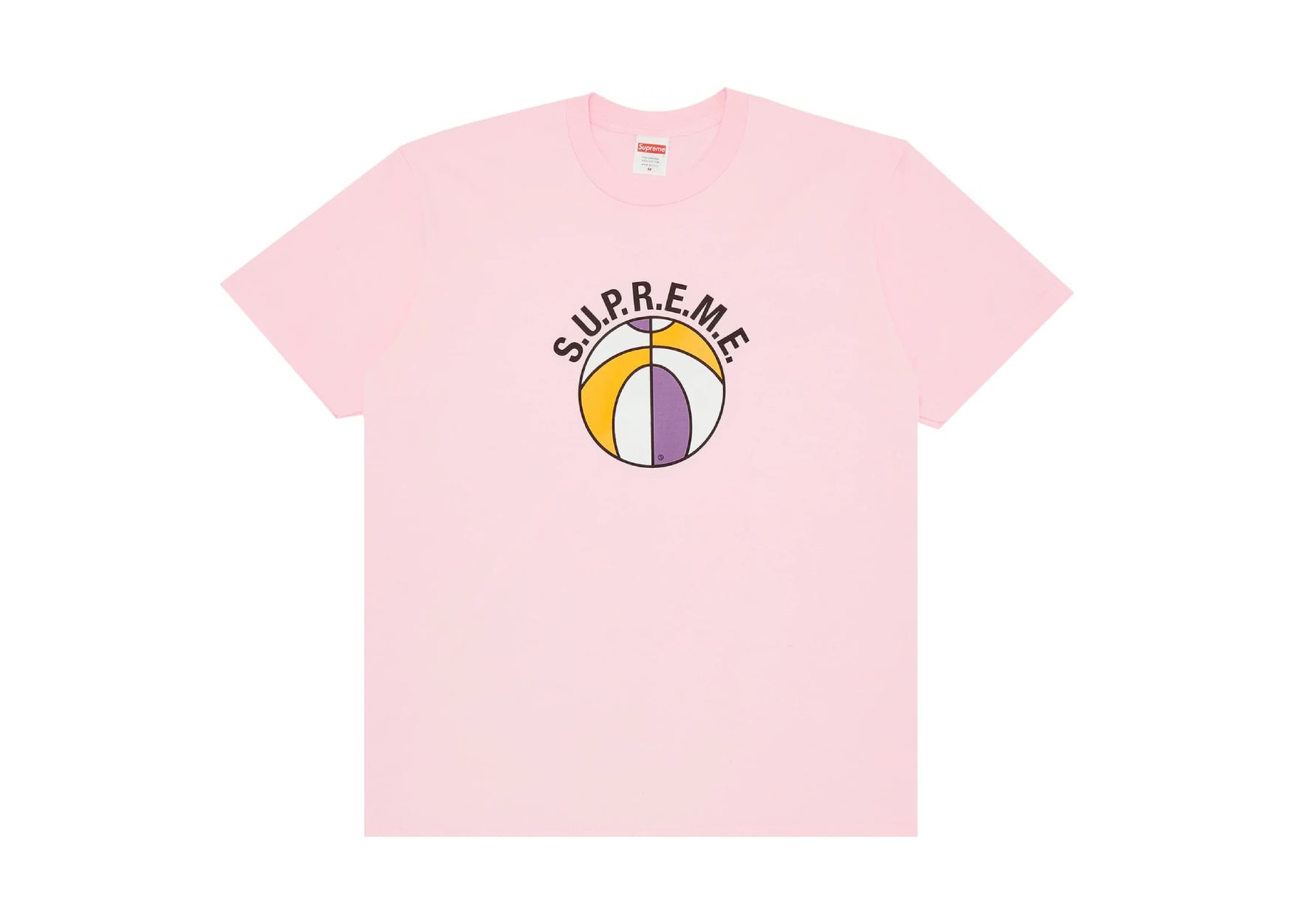 League Tee Light Pink