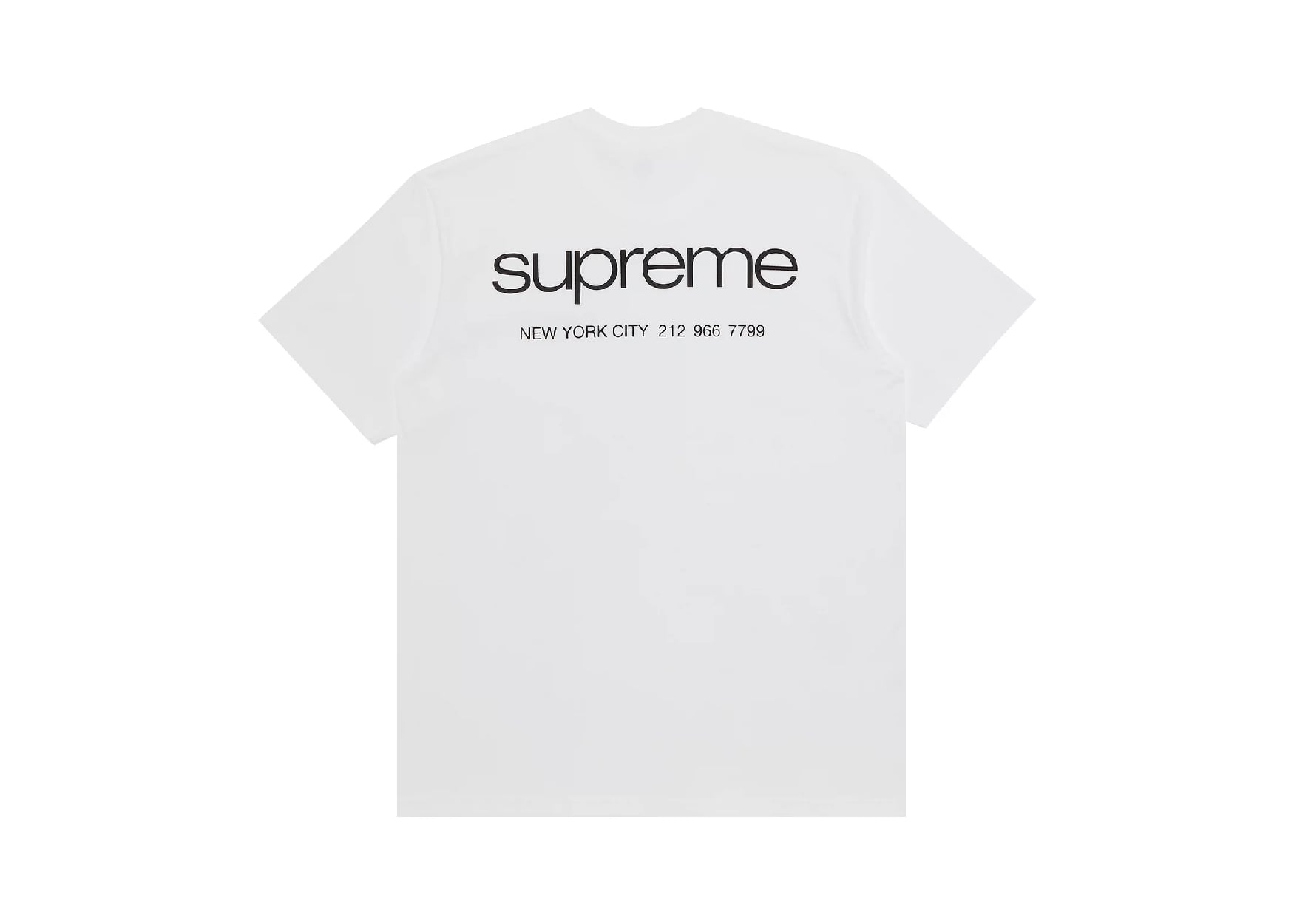 x MM6 Maison Margiela Box Logo Tee White