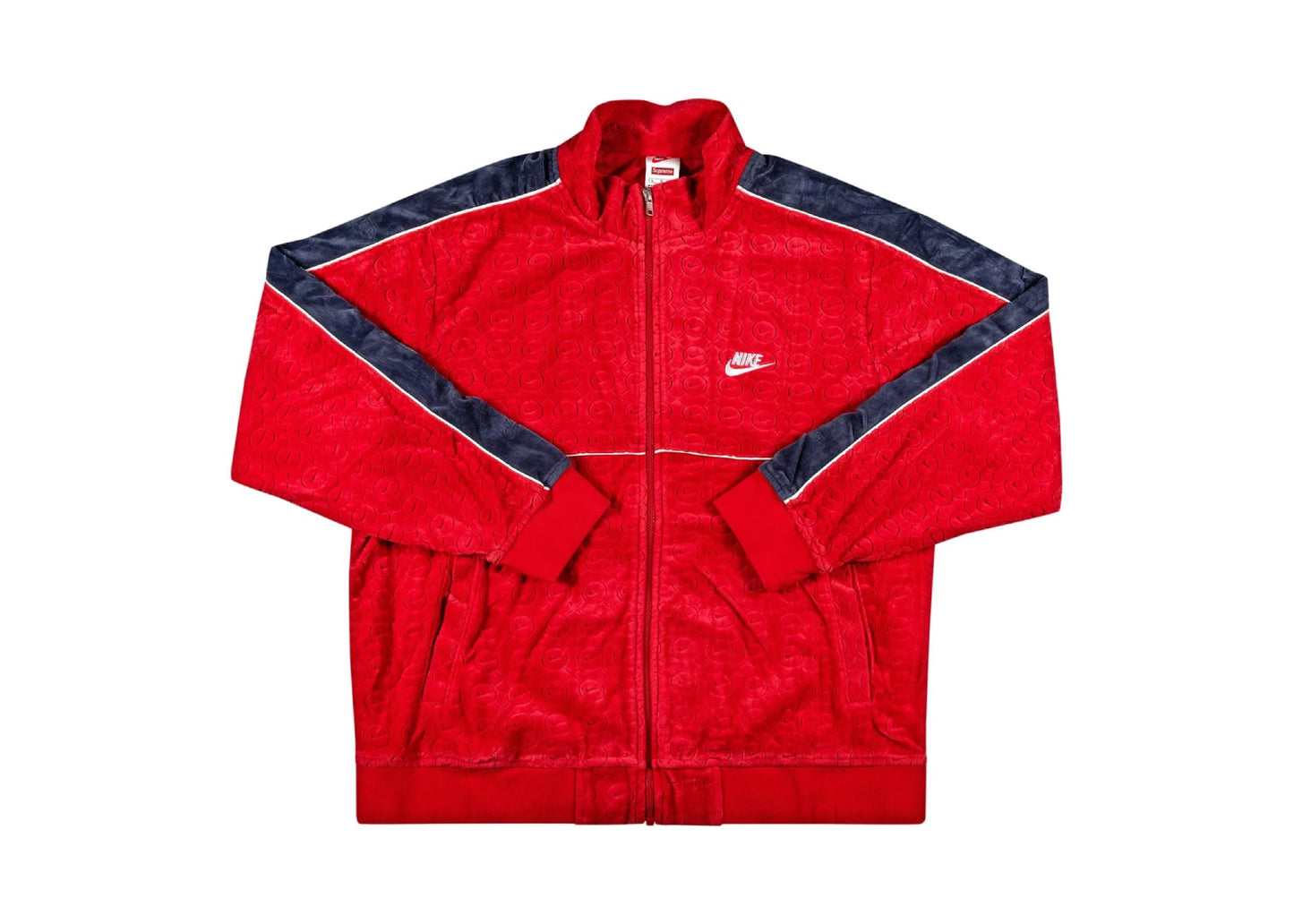 Nike Velour Track Jacket Red