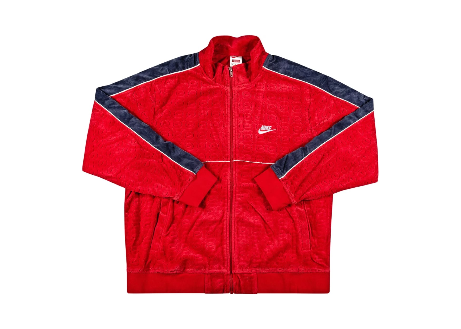 Nike Velour Track Jacket Red