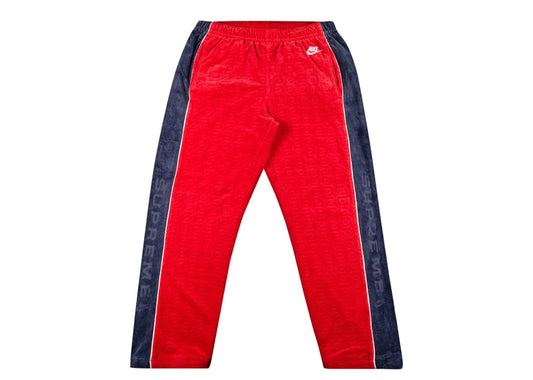 Nike Velour Track Pant Red