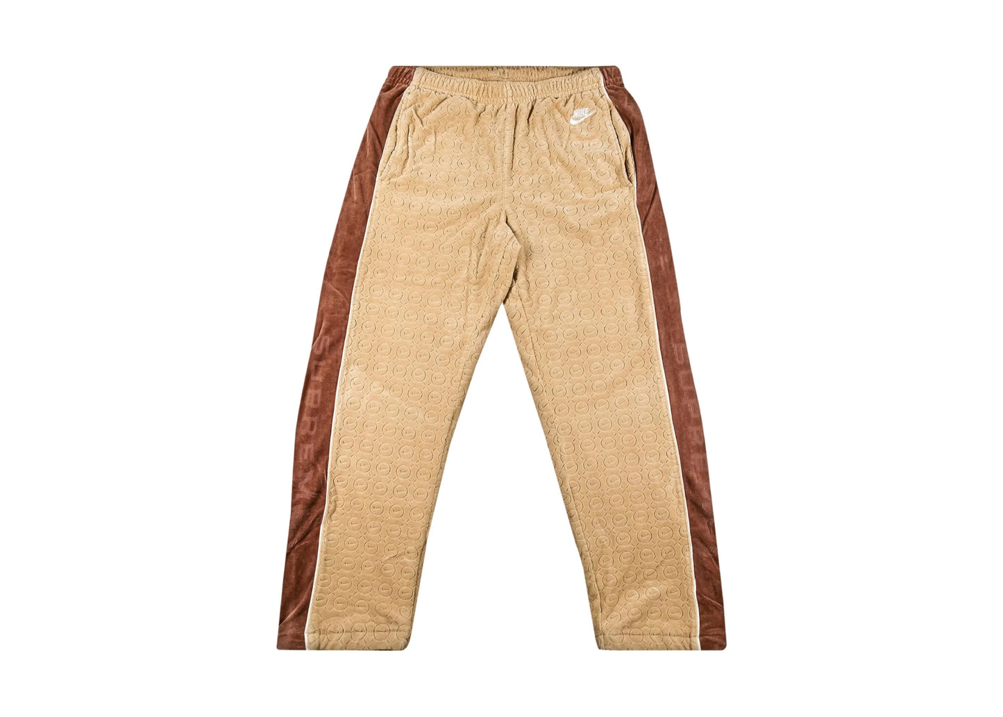 Nike Velour Track Pant Tan