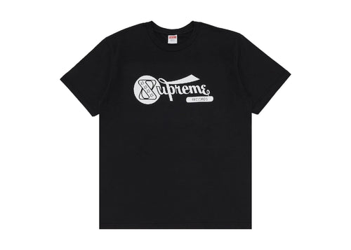 Records Tee Black