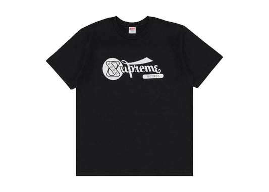 Records Tee Black