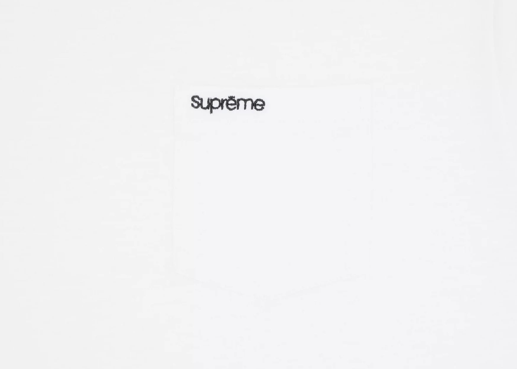 SS Pocket Tee White