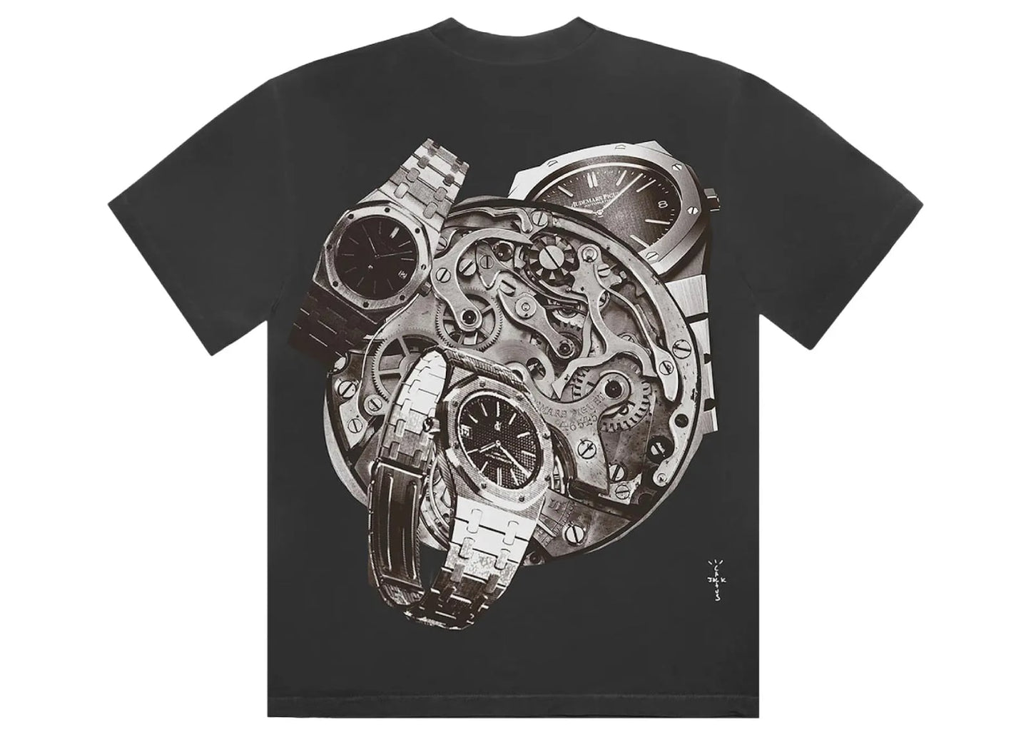 CJ x Audemars Piguet Collage Tee Black