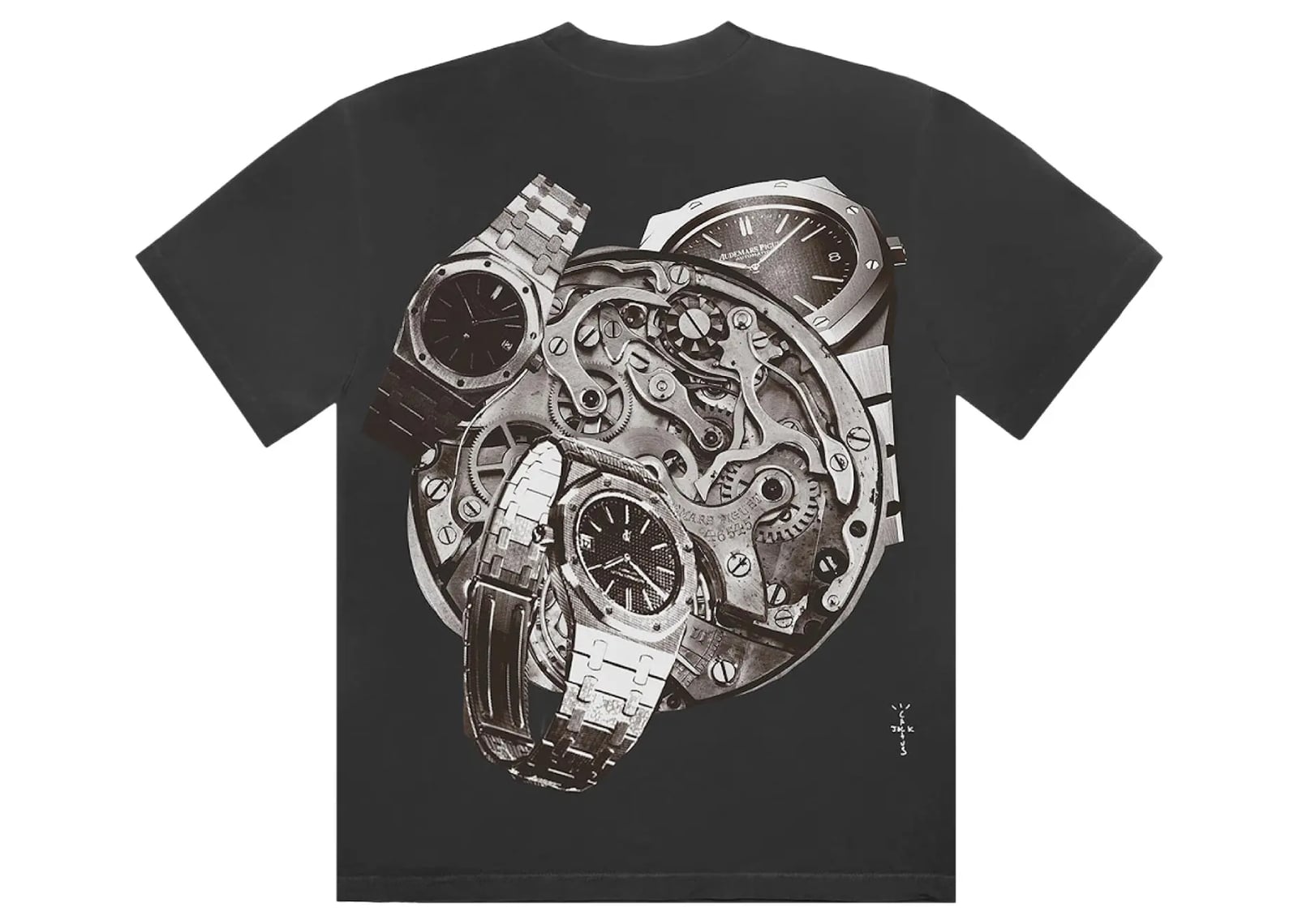 CJ x Audemars Piguet Collage Tee Black