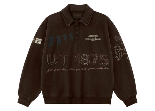 CJ x Audemars Piguet Rugby Sweater Dark Brown