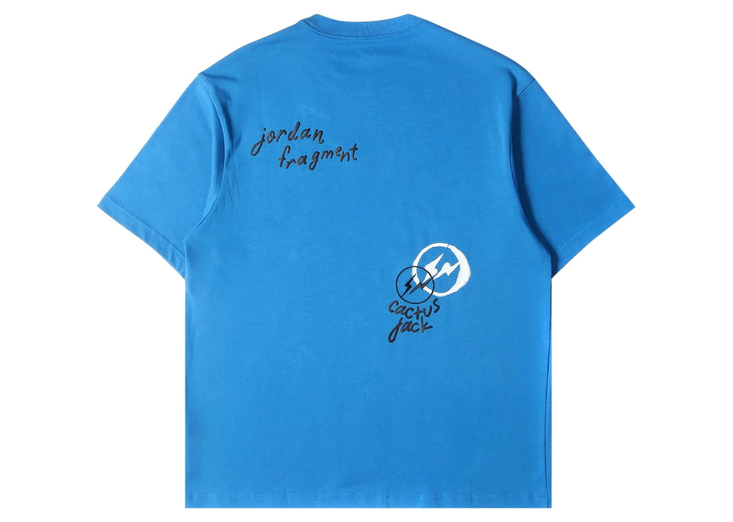 x Jordan x Fragment T-shirt Blue