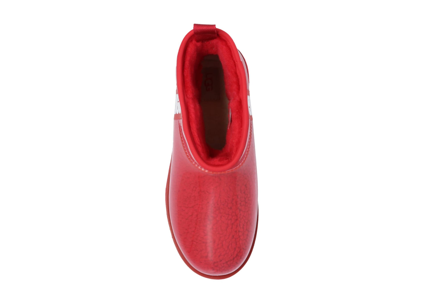 Classic Clear Mini Boot Samba Red (W)