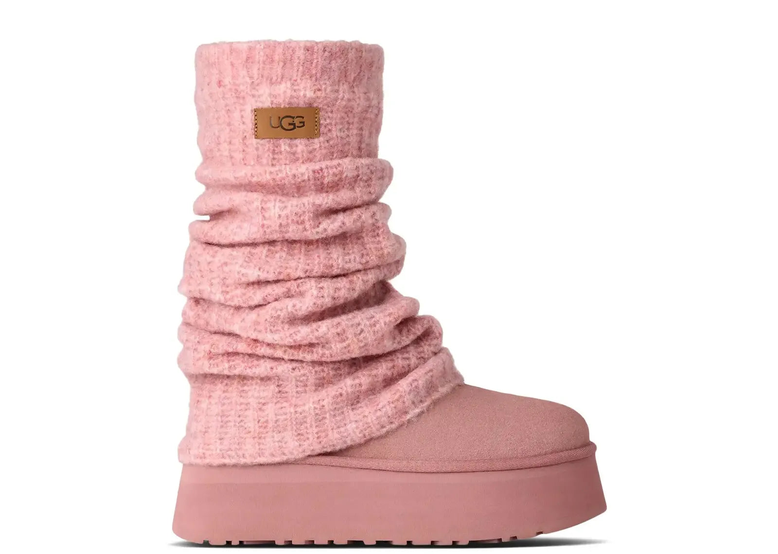 Classic Mini Dipper Legwarmer Boot Pink Dawn (W)