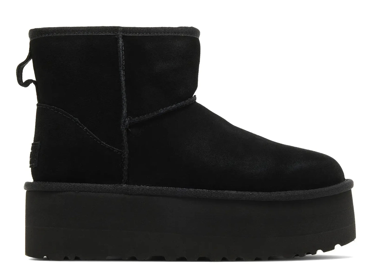 Classic Mini Platform Boot Black (W)