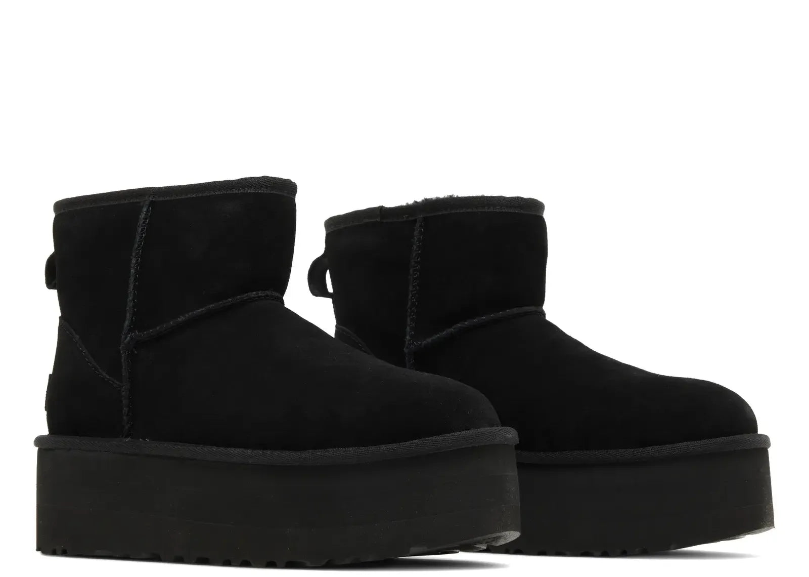 Classic Mini Platform Boot Black (W)