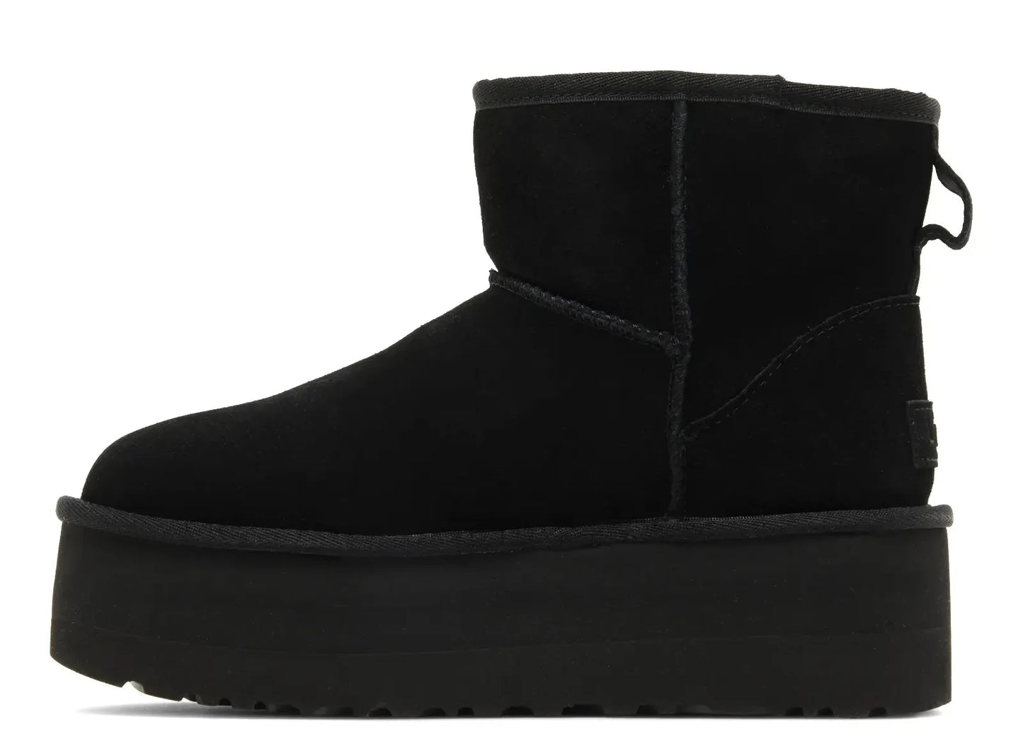 Classic Mini Platform Boot Black (W)