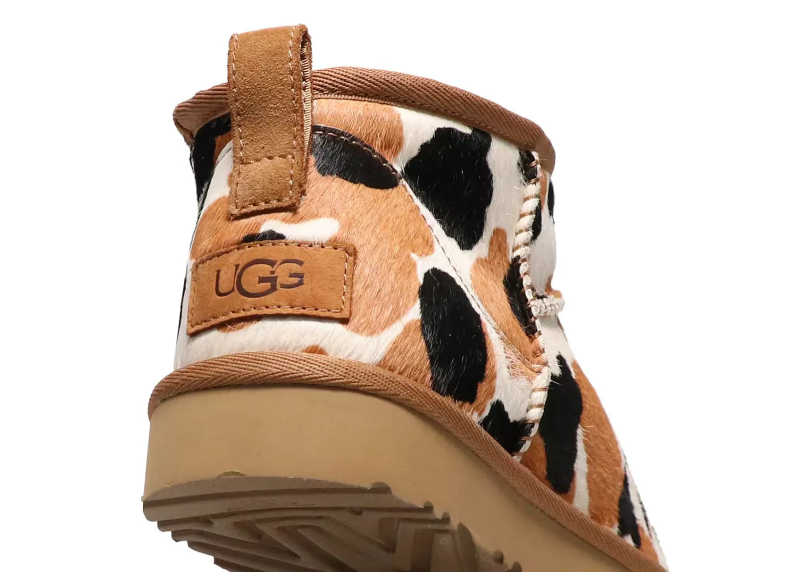 Classic Ultra Mini Boot Cow Print (W)