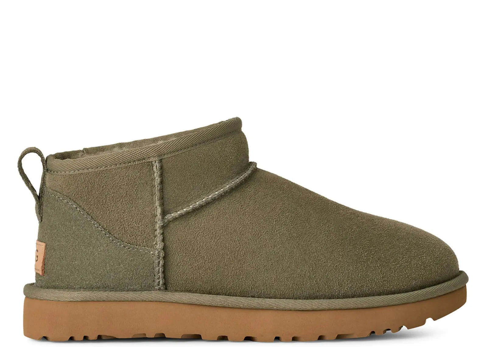 Classic Ultra Mini Boot Moss Green Amphora (W)
