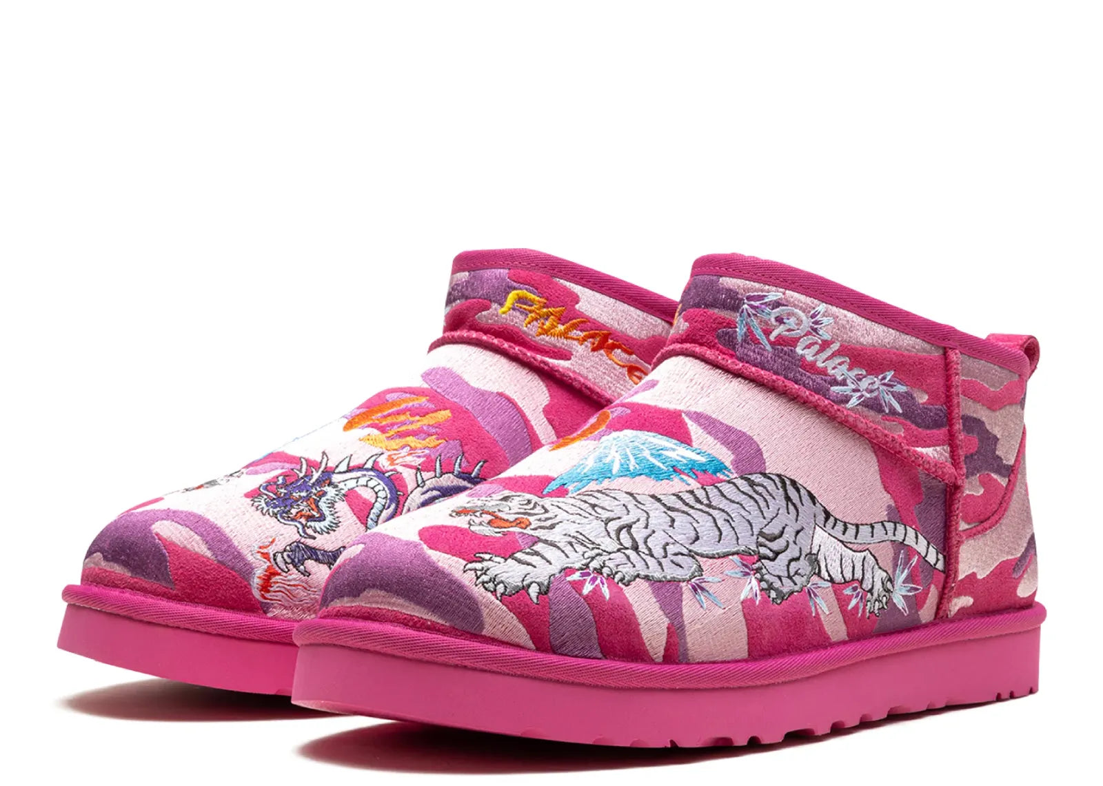 Classic Ultra Mini Boot Palace Pink Camo