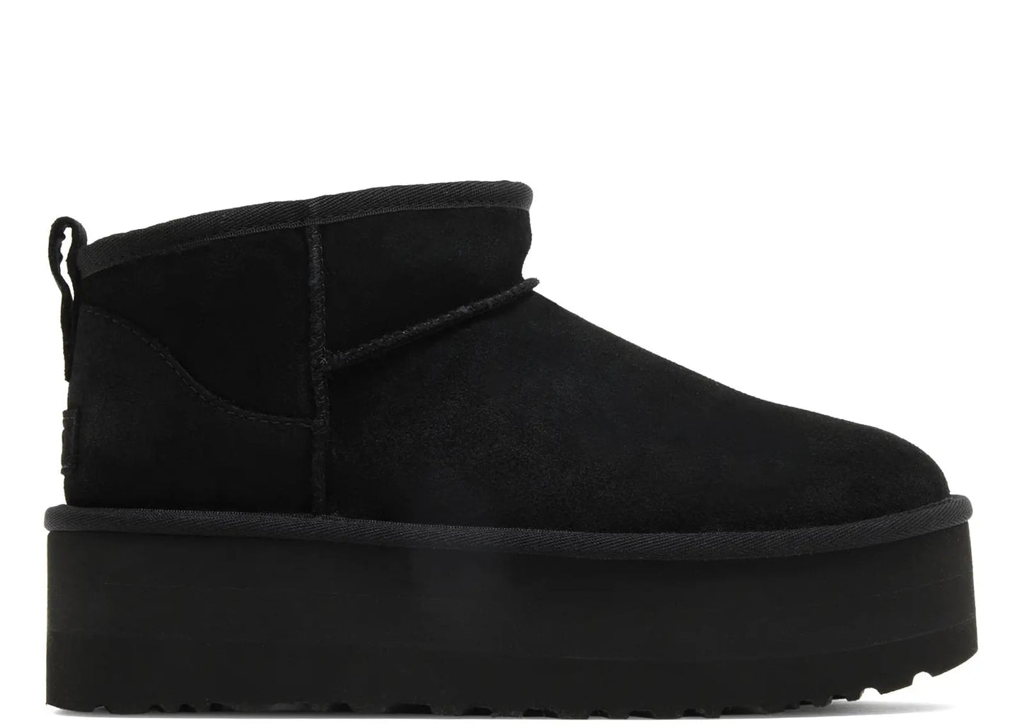 Classic Ultra Mini Platform Boot Black (W)