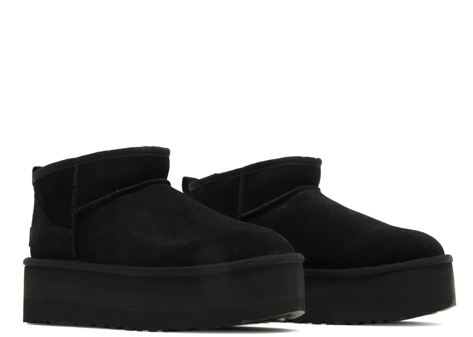 Classic Ultra Mini Platform Boot Black (W)