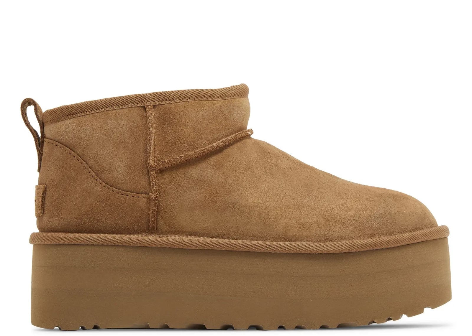 Classic Ultra Mini Platform Boot Chestnut (W)