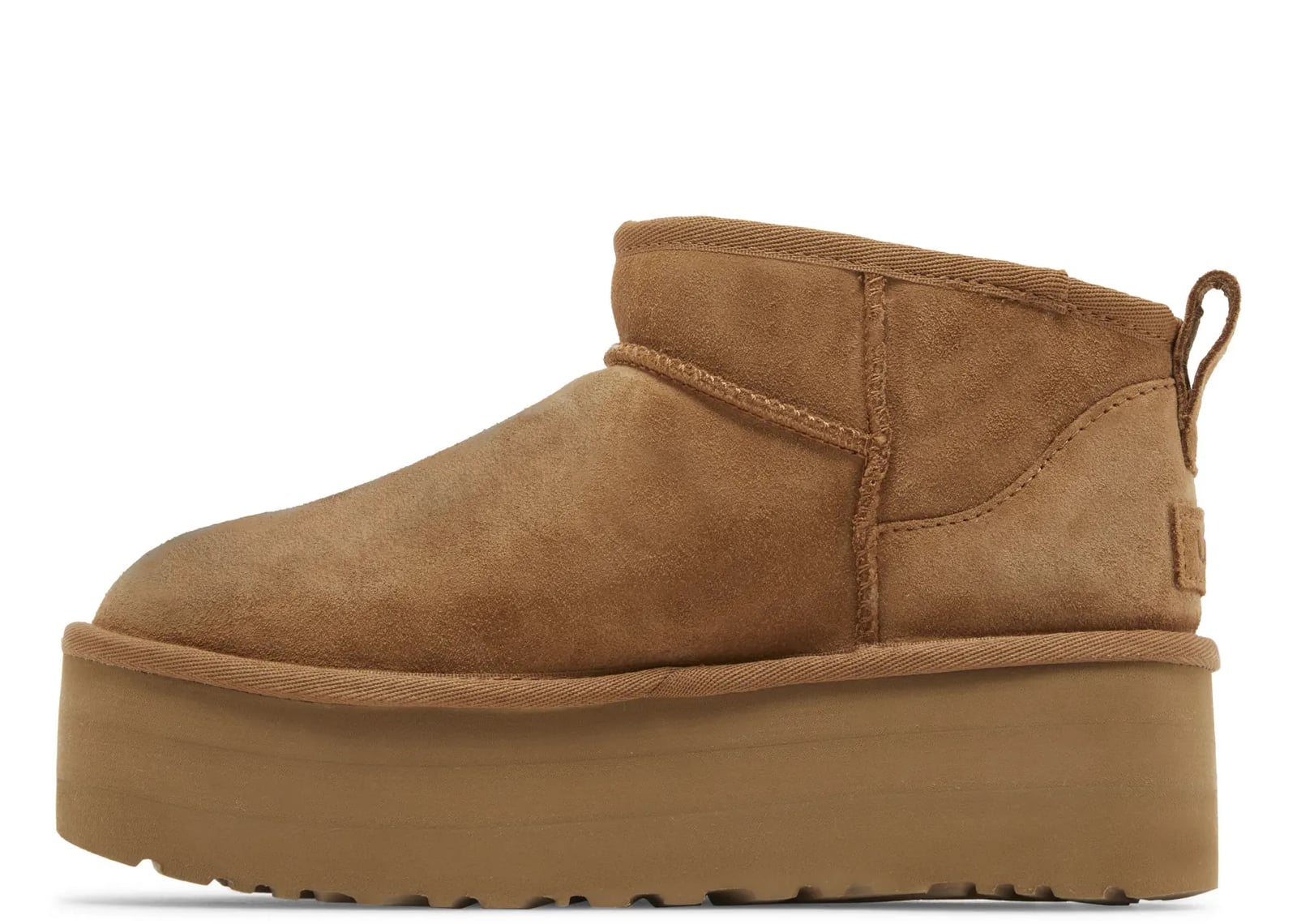 Classic Ultra Mini Platform Boot Chestnut (W)