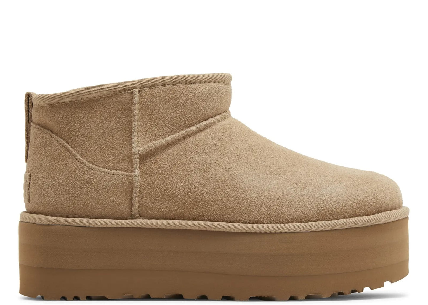 Classic Ultra Mini Platform Boot Sand (W)