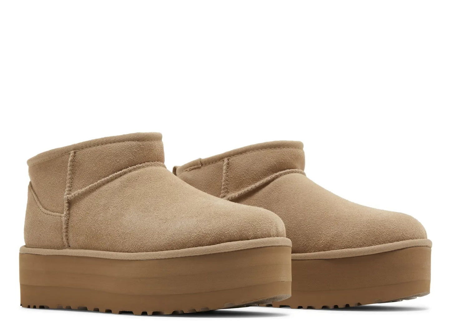 Classic Ultra Mini Platform Boot Sand (W)