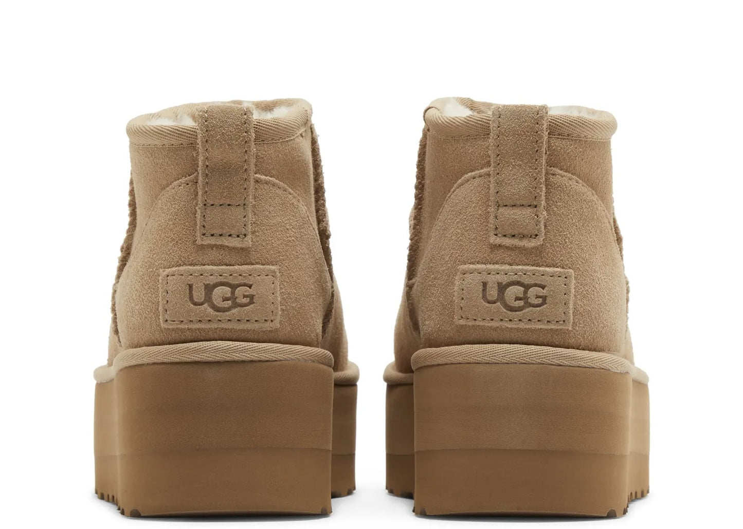 Classic Ultra Mini Platform Boot Sand (W)