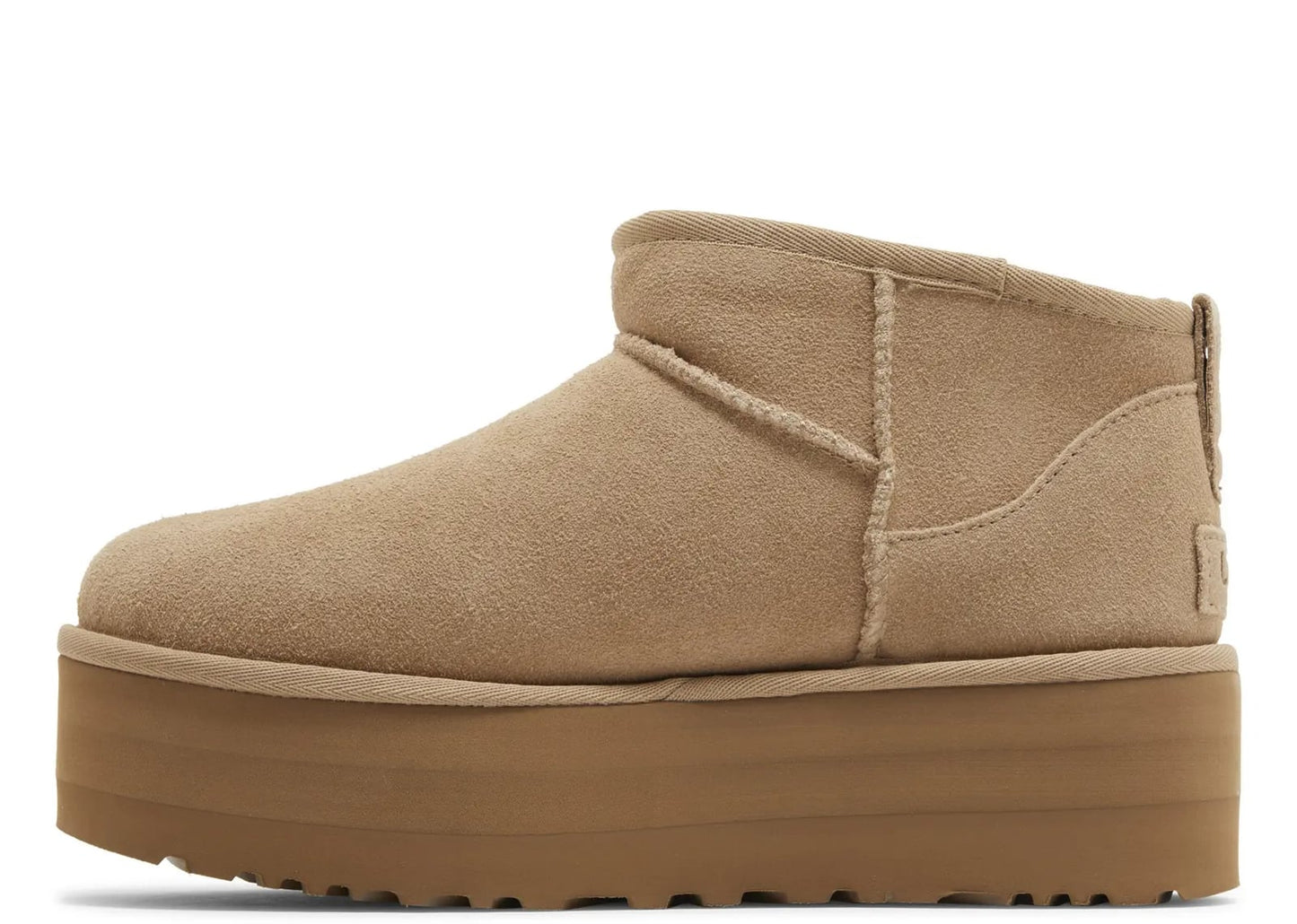 Classic Ultra Mini Platform Boot Sand (W)