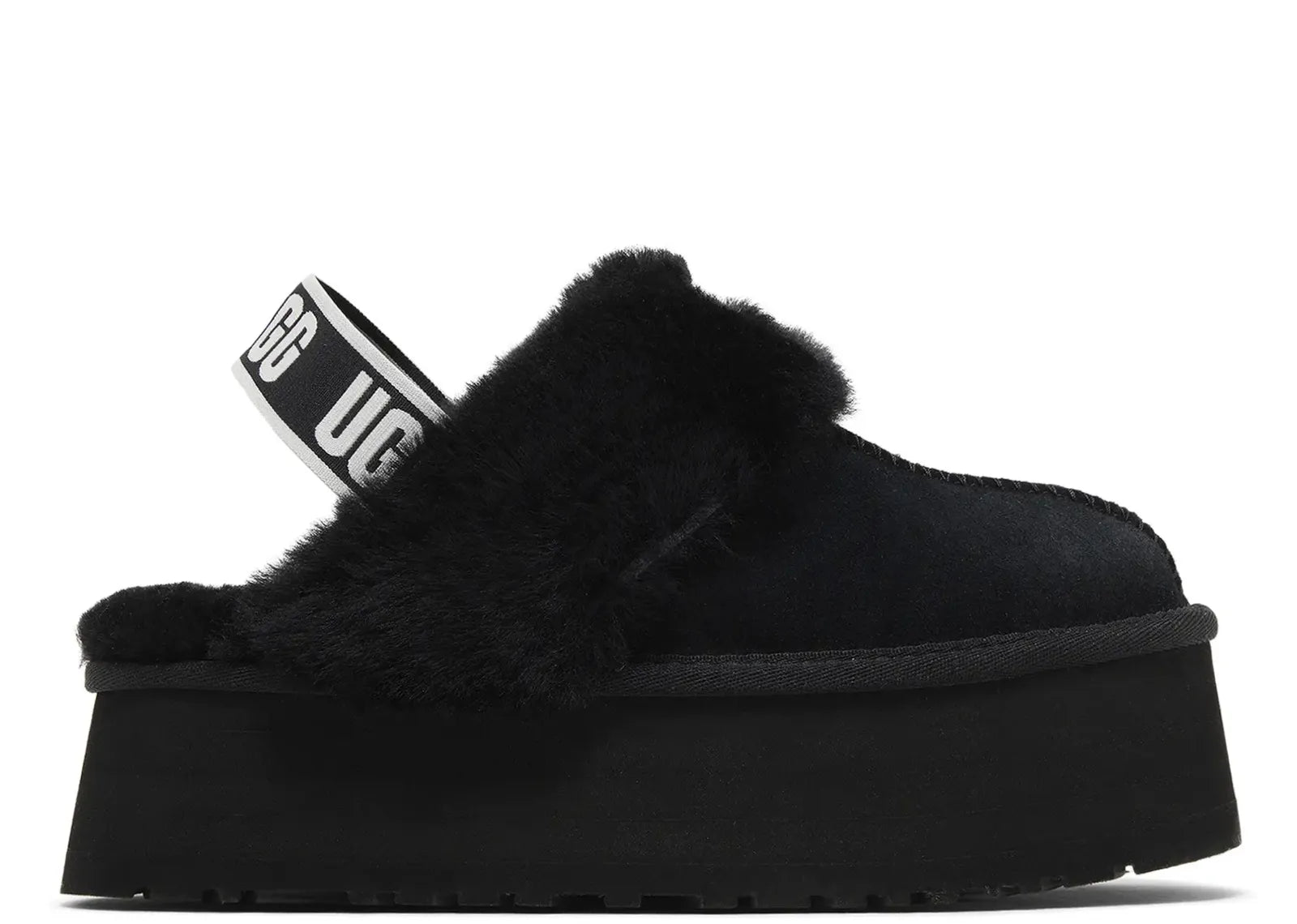 Funkette Slipper Black (W)