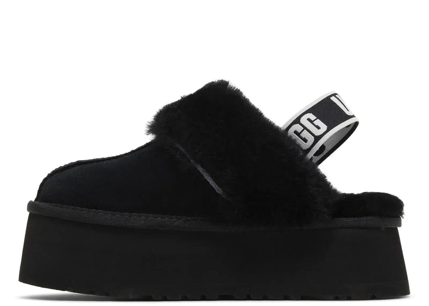 Funkette Slipper Black (W)