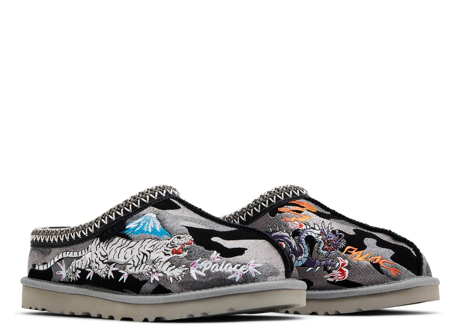 Tasman Slipper Palace Black Camo