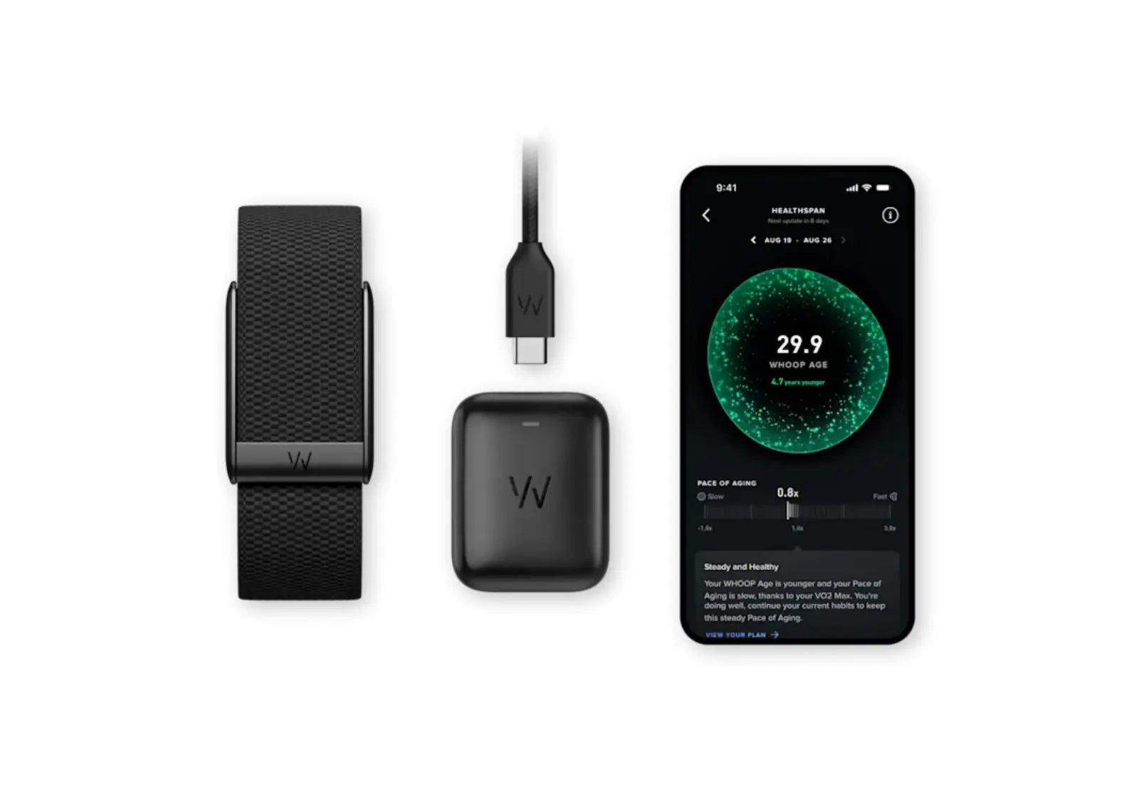 5.0 Obsidian SuperKnit Band - 12 Month Peak Membership